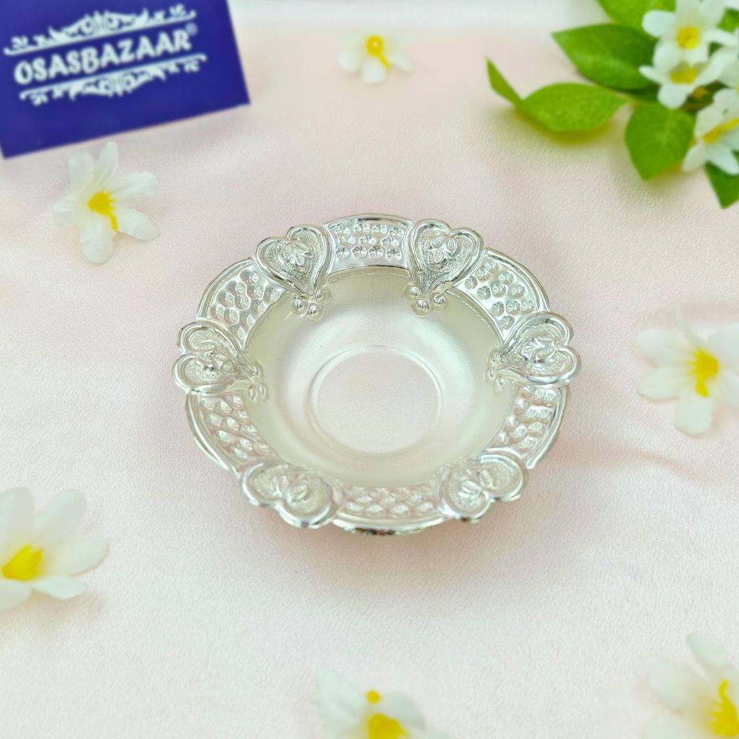 Sterling Silver Light Bowl – Small Image Angle 1 Sterling Silver Light Bowl – Small Image Angle 1