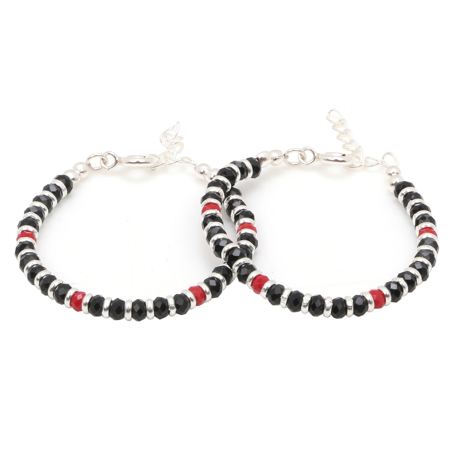Buy Zumrut Black and White Beads Nazar Kada Bracelet for Baby Boy and girl  Set of 2 Pack of 1 Online at Best Prices in India  JioMart