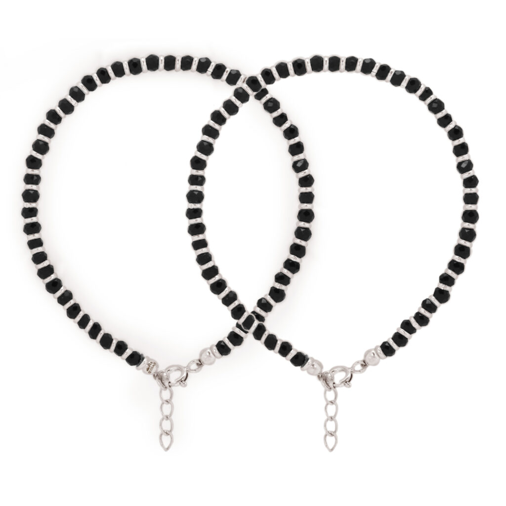 Stainless Steel Design Black Bracelet for Men, Boys (SJ_3517_BK) – Shining  Jewel