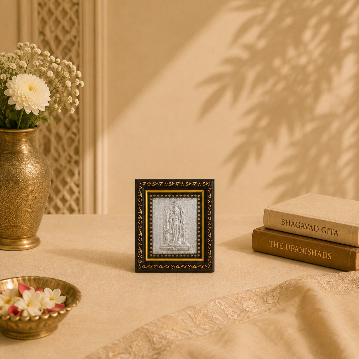 Frame Mini Ramlala in Silver By Osasbazaar Lifetyle Image