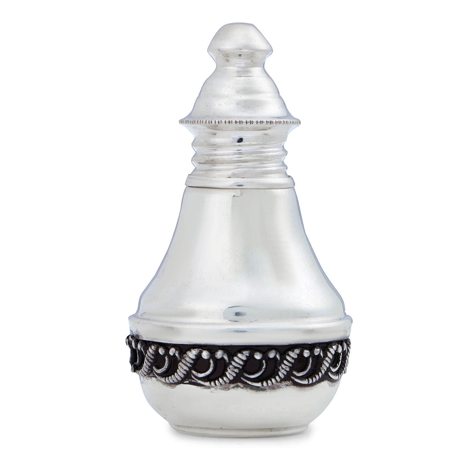 Sindoor Dani Round Nakashi in Silver By Osasbazaar Main Image